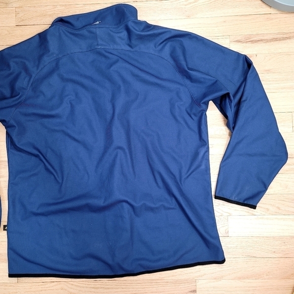 Eastern Mountain Sports Windstopper Jacket Mens Blue Black N25 - Picture 2 of 11